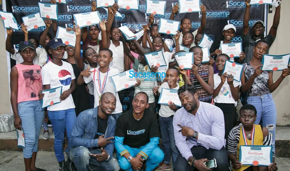 SOCASEMP 3.0 graduates and team celebrating with their certificates