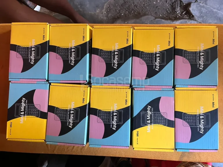 Boxed POS terminals ready to be given to POSEP beneficiaries